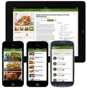 Healthy recipe app for iOS devices