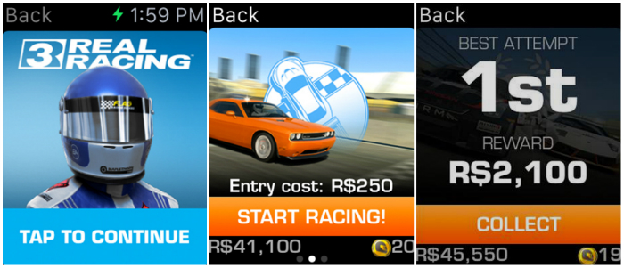 Top 10 Games For Apple Watch-Real Racing 3