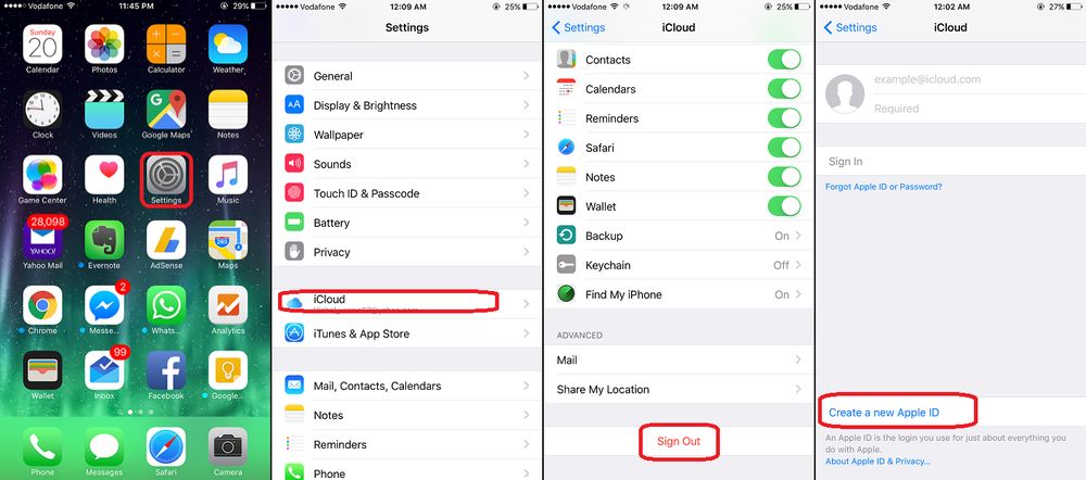 How To Change iCloud Email ID on your iPhone, iPad, iPod